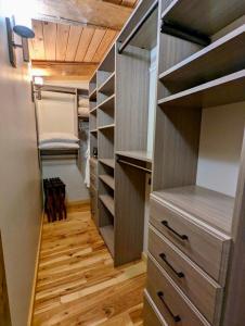 A bunk bed or bunk beds in a room at Jackson Hole Hideout