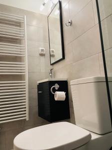 Koupelna v ubytování Dimitris place