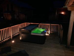 Balkón nebo terasa v ubytování Chalet Steiermark