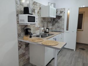 Küche/Küchenzeile in der Unterkunft Heva Home