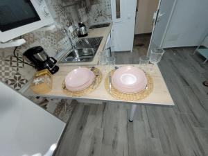 Küche/Küchenzeile in der Unterkunft Heva Home