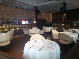 新德里阿育王酒店的休息区