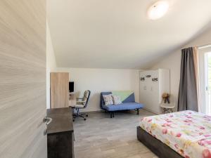 Postel nebo postele na pokoji v ubytování Apartment in Marche with Wine Experience + 35 fotografií