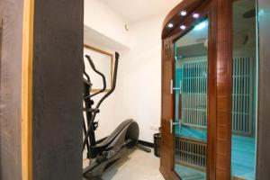 Fitness centrum a/nebo fitness zařízení v ubytování Chambre d'hôte Casa Maredda