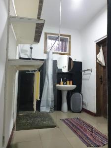 Η κουζίνα ή μικρή κουζίνα στο Le Dhow
