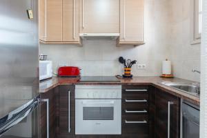 Kuchyňa alebo kuchynka v ubytovaní Apartament Sant Antoni de Calonge