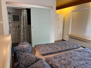 Postel nebo postele na pokoji v ubytování promedklinik apartment 4 + 10 fotografií