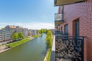 Výhľad na rieku v blízkosti apartmánu