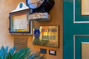 Certifikát, hodnocení, plakát nebo jiný dokument vystavený v ubytování Hotel Baia D'Oro - Adults Only