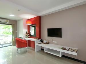 TV o dispositivi per l'intrattenimento presso Prelude Hotel