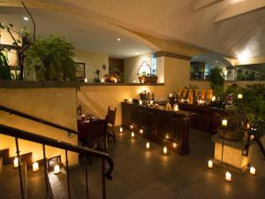 Restorāns vai citas vietas, kur ieturēt maltīti, naktsmītnē Hotel Soleil La Antigua