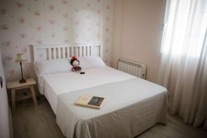 Posteľ alebo postele v izbe v ubytovaní Villa española, Casa del Nene