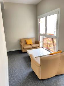 A seating area at BCN Urbaness Hotels Bonavista