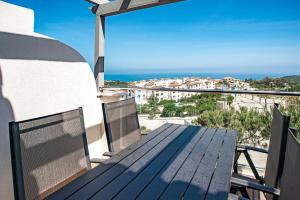 Balkón nebo terasa v ubytování Small Oasis 2366 Sea View