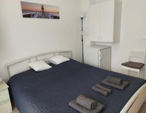 En eller flere senge i et værelse på Arsenal House Budapest 1041