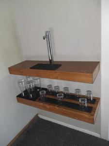 Kuchyň nebo kuchyňský kout v ubytování Casa Mirko - B & B con stazione ricarica auto elettriche parcheggio privato auto moto biciclette