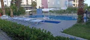 Πισίνα στο ή κοντά στο Yelken Apart Hotel