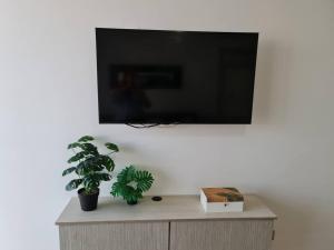 サン・カルロスにあるApto Frente al Mar. Vista genial al Pacíficoの壁掛けテレビ