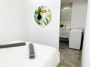 Postel nebo postele na pokoji v ubytování Villa Amigo