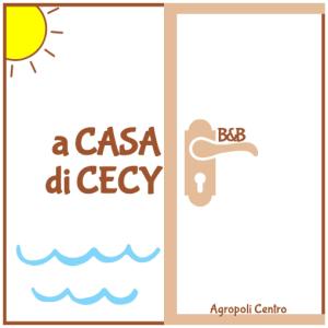 Certifikát, hodnocení, plakát nebo jiný dokument vystavený v ubytování a CASA di CECY