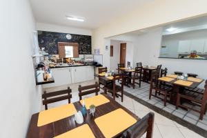 En restaurang eller annat matställe på Pousada Terra do Sol Natal