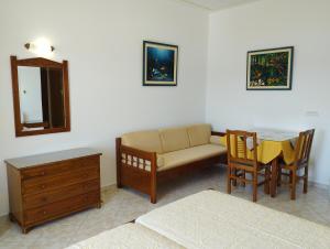 Posezení v ubytování Olympos Studios