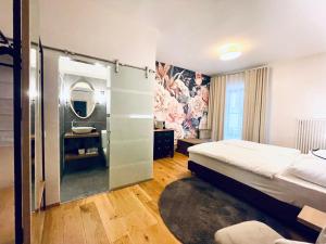 Voodi või voodid majutusasutuse Hotel Cittadella toas