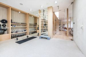 Fitness centrum a/nebo fitness zařízení v ubytování Nadmorski Dwór - Green Apartment