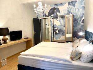Voodi või voodid majutusasutuse Hotel Cittadella toas