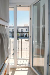 Balkón nebo terasa v ubytování Tarifa Kite Hostel