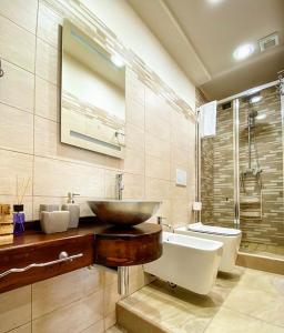 Ванная комната в Resort - Località Santa Barbara