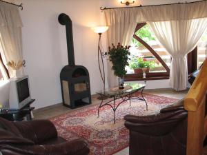 O zonă de relaxare la Hajdu Apartman 1.