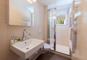 Koupelna v ubytování Les Residences Waldbort + 37 fotografií