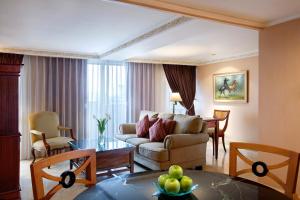 Posezení v ubytování Ambhara Hotel