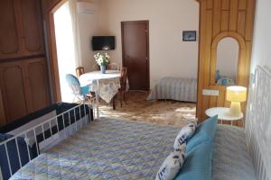 Istumisnurk majutusasutuses Soffio del Libeccio B&B