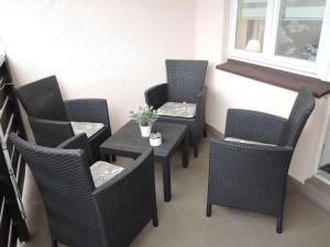 Posedenie v ubytovaní Apartment in Misdroy near Baltic Beach