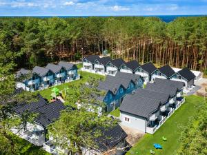 an aerial view of a row of houses at Diune Resort at the seashore in Miedzywodzie for 7 persons in Międzywodzie