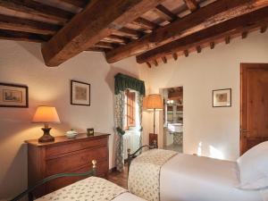 Posteľ alebo postele v izbe v ubytovaní Monte House Umbria with Pool and Garden