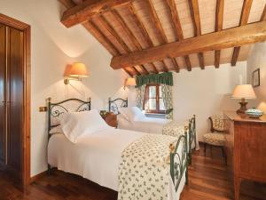 Posteľ alebo postele v izbe v ubytovaní Monte House Umbria with Pool and Garden