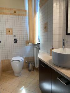 Vannituba majutusasutuses Near Como, charming apartment with fireplace +20 fotot