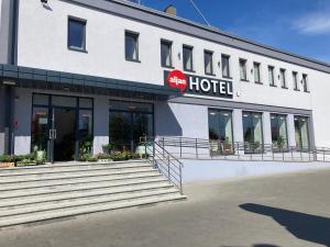 Bygningen som hotellet ligger i