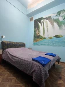 Voodi või voodid majutusasutuse Kataryn Hostel toas