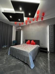 מיטה או מיטות בחדר ב-Samanà Superior Room