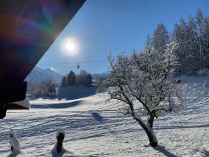 Chalet Falcon - Luxury Swiss Retreat with Hot-Tub v zimě