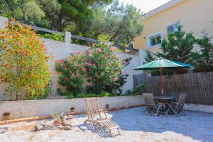 Zahrada ubytování Skiathos Seaview Villa with Pool