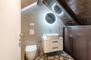 Ett badrum på Luxury B&B Rooms Matusko