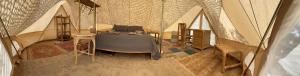 Posteľ alebo postele v izbe v ubytovaní Paraiso Bell Tent