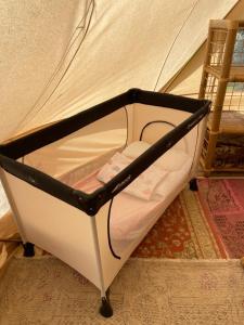 Posteľ alebo postele v izbe v ubytovaní Paraiso Bell Tent