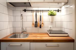 Kuhinja oz. manjša kuhinja v nastanitvi Apartments Villa Istria Rovinj