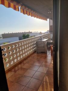 Balkon lub taras w obiekcie casa Carolina y Roger tazacorte